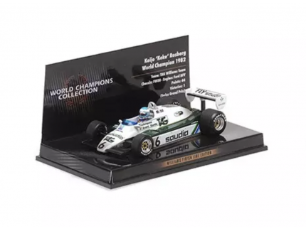 WILLIAMS FW08 N°6 ROSBERG WC 1982 MINICHAMPS 1/43°