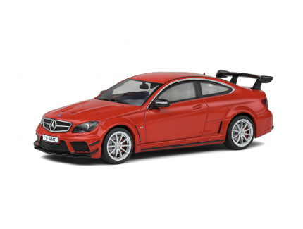 MERCEDES-BENZ C63 AMG ROUGE SOLIDO 1/43°