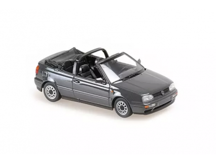 VOLKSWAGEN GOLF 3 CABRIOLET GRIS 1997 MAXICHAMPS 1/43°