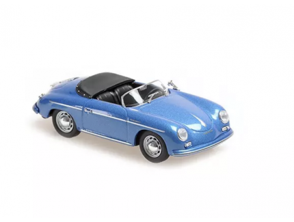 PORSCHE 356 SPEEDSTER BLEU 1956 MAXICHAMPS 1/43°