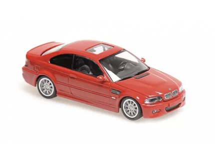 BMW M3 COUPE (E46) ROUGE 2001 MAXICHAMPS 1/43°