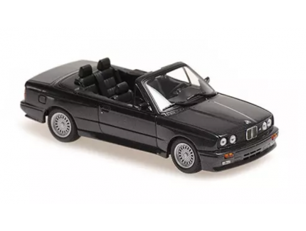 BMW M3 CABRIOLET NOIR 1988 MAXICHAMPS 1/43°