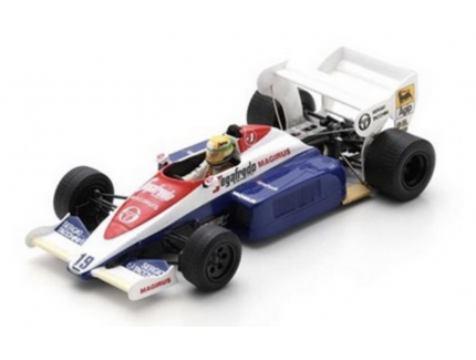 TOLEMAN TG184 N°19 3RD BRITISH GP 1984 SPARK 1/43°