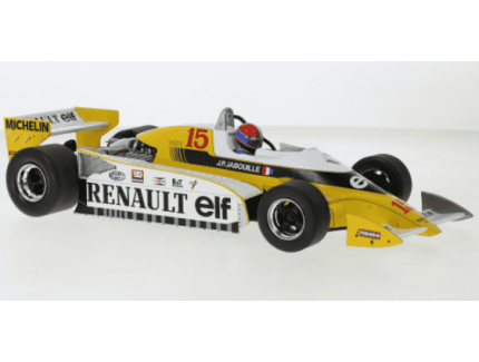 RENAULT RS10 #15 J-P JABOUILLE MODELCAR GROUP 1/18°