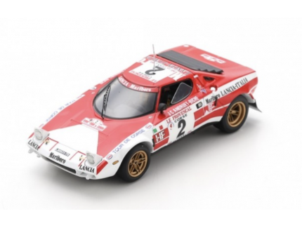 LANCIA STRATOS HF N°2 VAINQUEUR TDC RALLYE DE FRANCE 1974 SPARK 1/43°