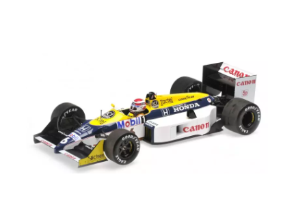 WILLIAMS HONDA NELSON PIQUET CHAMPION DU MONDE 1987 MINICHAMPS 1/43°