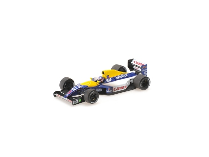 WILLIAMS RENAULT FW14B NIGEL MANSELL CHAMPION DU MONDE 1992 MINICHAMPS 1/43°