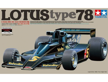 LOTUS TYPE 78 TAMIYA 1/12°