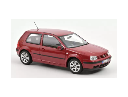 VOLKSWAGEN GOLF 2002 ROUGE NOREV 1/18°