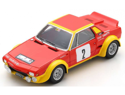 FIAT X 1/9 N°2 RALLY DI SICILIA 1974 G.PIANTA-B.SCABINI SPARK 1/43°