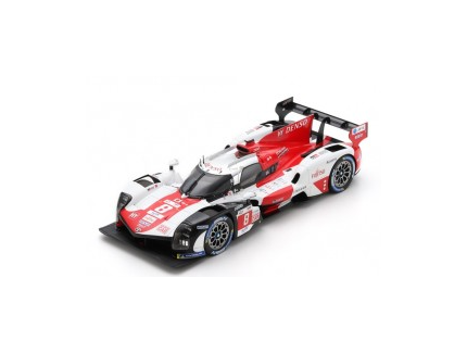 TOYOTA GR010 HYBRID N°8 VAINQUEUR 24H LE MANS 2022 BUEMI-HIRAKAWA-HARTLEY SPARK 1/18°