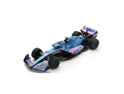 ALPINE A522 N°14 BWT ALPINE F1 TEAM 7ème GP MONACO 2022 ALONSO SPARK 1/18°