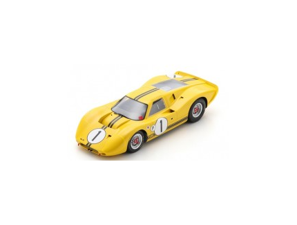 FORD GT40 MK IV N°1 VAINQUEUR 12H SEBRING 1967 M.ANDRIETTI-B.MCLAREN SPARK 1/18°