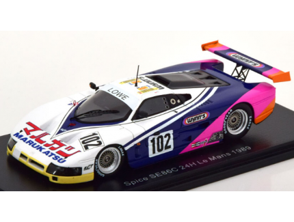 SPICE SE86C 24H LE MANS 1989 J.HOTCHKIS SR - J.HOTCHKIS JR - R.JONES SPARK 1/43°