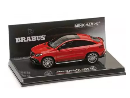 MERCEDES-BENZ BRABUS 850 4X4 COUPE ROUGE MINICHAMPS 1/43°