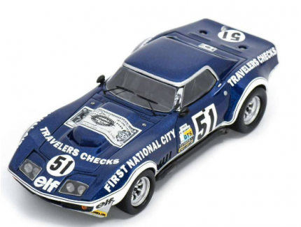 CHEVROLET CORVETTE C3 N°51 18EME 24H LE MANS 1974 H.GREDER - M-C.BEAUMONT SPARK 1/43°