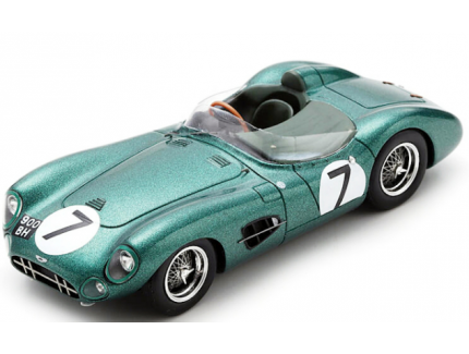 ASTON MARTIN DBR1 N°7 24H LE MANS 1959 G.WHITEHEAD - B.NAYLOR SPARK 1/43°