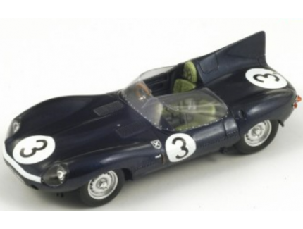 JAGUAR D N°3 VAINQUEUR 24H LE MANS 1957 I.BUEB - R.FLOCKHART SPARK 1/43°