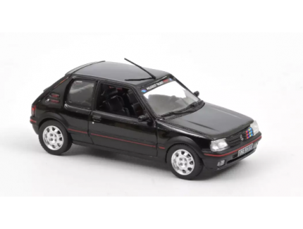 PEUGEOT 205 GTI 1.9 1992 BLACKWITH PTS DECO NOREV 1/43°