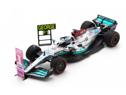 MERCEDES AMG PETRONAS F1 N°63 1ER GP BRÉSIL 2022 - SPARK 1/43