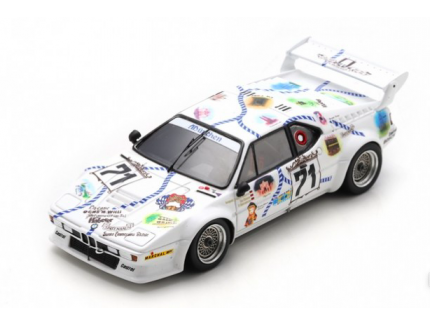 BMW M1 N°71 24H Le Mans 1981 - SPARK 1/43