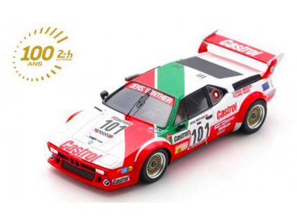 BMW M1 N°101 24H Le Mans 1984 - SPARK 1/43