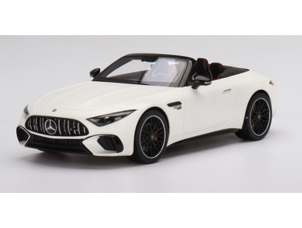 MERCEDES AMG SL 63 WHITE - TOP SPEED 1/18