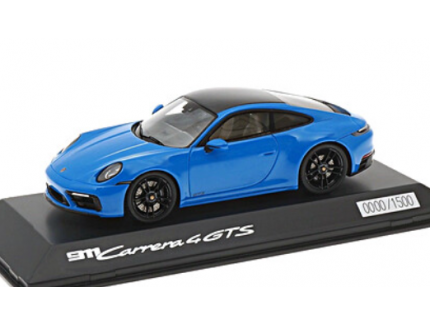 PORSCHE 911-992 CARRERA 4 GTS 2023 BLEU SPARK 1/43°