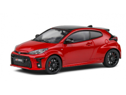 TOYOTA GR YARIS 1.6L TURBO - 261HP AWD - SOLIDO 1/43 RED