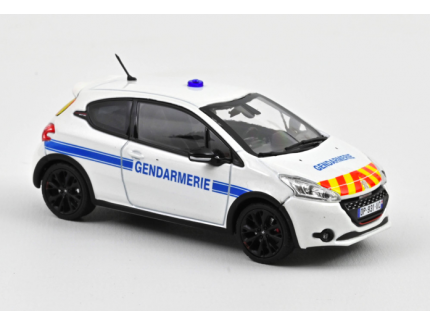 PEUGEOT 208 GTI 30TH 2014 GENDARMERIE - NOREV 1/43