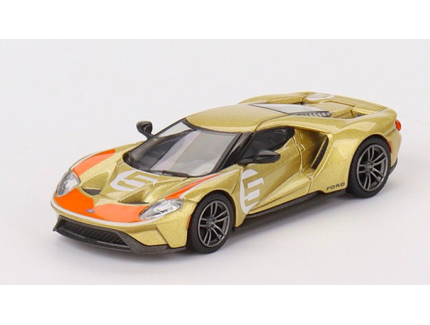FORD GT HOLMAN MOODY HERITAGE EDITION LHD 2020- MINI GT 1/64
