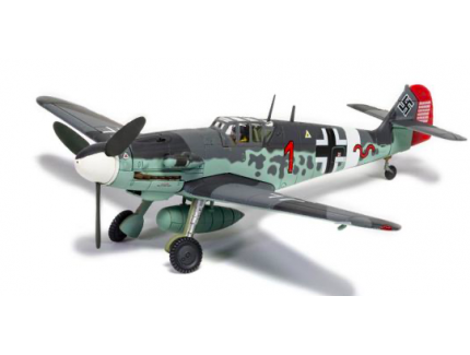 Messerschmitt Bf 109G-2 (Trop) 'Red 1', Hpt. Werner Schroer 1940/1943 - CORGI 1/72