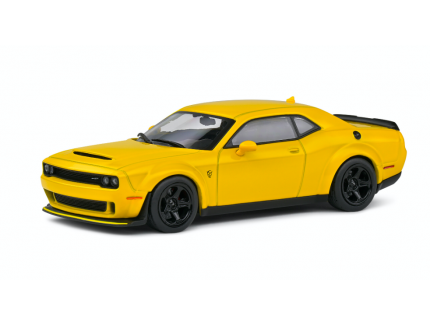 DODGE CHALLENGER 2018 SRT DEMON V8 6.2L YELLOW - SOLIDO 1/43