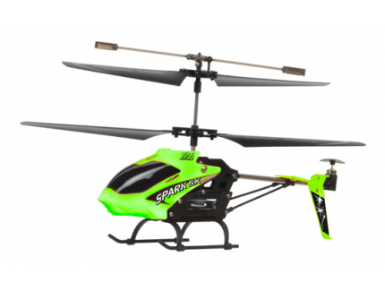 SPARK MICRO-HELICOPTÈRE RC 3 VOIES SX GREEN - T2M