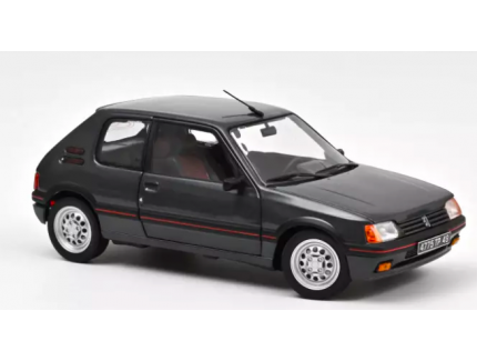Peugeot 205 GTi 1.6 1988 Gris Graphite - NOREV 1/18