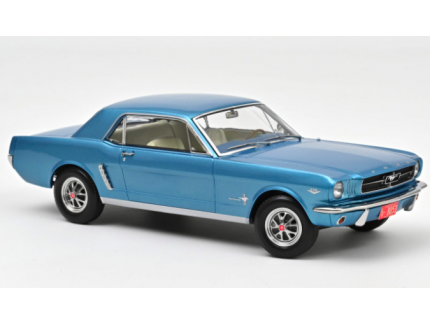 Ford Mustang Coupé 1965 Twilight Turquoise métallisé 1/18