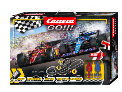 COFFRET SPEED COMPETITION - CARRERA GO 1/43 SLOT RACING SYSTEM