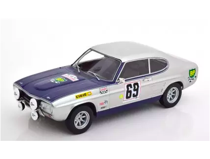 FORD CAPRI MK I N°69 TOUR DE CORSE 1969 - MODEL CAR 1/18