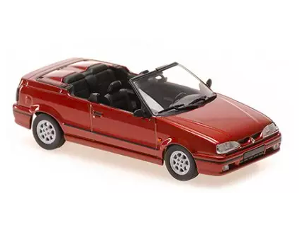 Renault 19 Cabriolet 1992 Red Metallic - Minichamps 1/43