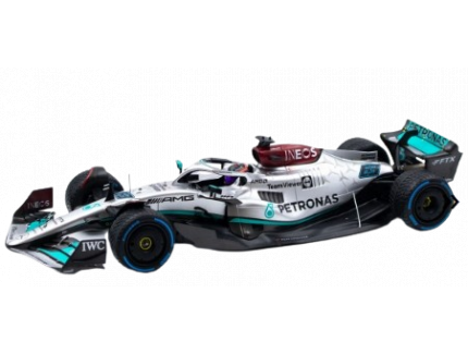 MERCEDES-BENZ AMG PETRONAS FORMULE 1 W13 E PERFORMANCE G.RUSSEL MONACO GP 2022 MINICHAMPS 1/18°