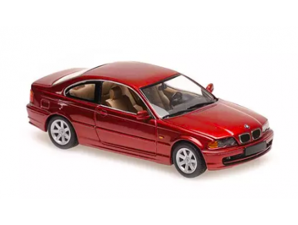 BMW 328 CI COUPÉ 1999 RED MET - MAXICHAMPS 1/43