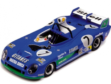 MATRA 670B #7 VAINQUEUR 24H DU MANS 1974 IXO 1/43°