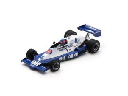 TYRRELL 008 PATRICK DEPAILLER 2ND AUSTRIAN GP 1978 SPARK 1/43°