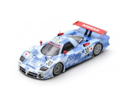 NISSAN R390 GT1 #30 NISSAN MOTORSPORTS 5TH 24H DU MANS 1998 M.KRUMM-J.NIELSEN-F.LAGORCE SPARK 1/43°