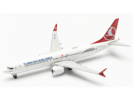 BOEING 737 MAX TURKISH AIRLINES HERPA 1/500°