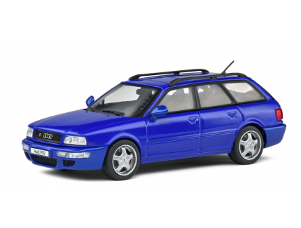 AUDI AVANT RS2 NOGARO BLUE 1995 - SOLIDO 1/43