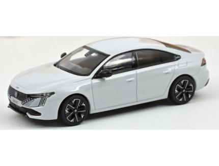 Peugeot 508 GT Hybrid 2023 Okenite White - Norev 1/43