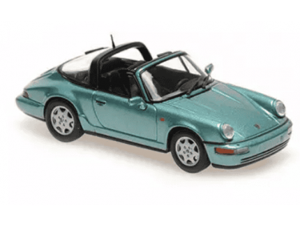 PORSCHE 911 964 CARRERA 2 TARGA VERT METAL MAXICHAMPS 1/43°