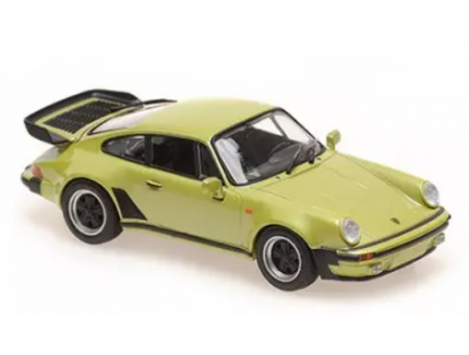 PORSCHE 911 930 3.3 TURBO VERT METAL MAXICHAMPS 1/43°
