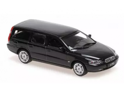 VOLVO V70 BREAK NOIR MAXICHAMPS 1/43°